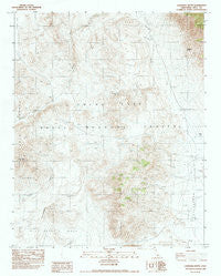 Louisiana Butte California Historical topographic map, 1:24000 scale, 7.5 X 7.5 Minute, Year 1982