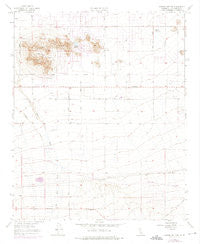 Lovejoy Buttes California Historical topographic map, 1:24000 scale, 7.5 X 7.5 Minute, Year 1957