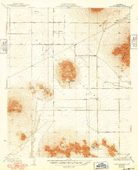 Lovejoy Springs California Historical topographic map, 1:24000 scale, 7.5 X 7.5 Minute, Year 1933