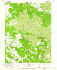 Lower Lake California Historical topographic map, 1:24000 scale, 7.5 X 7.5 Minute, Year 1958