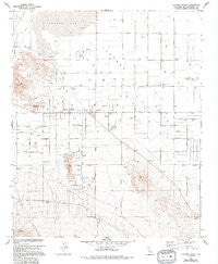 Lucerne Valley California Historical topographic map, 1:24000 scale, 7.5 X 7.5 Minute, Year 1971