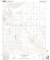 Lucerne Valley California Historical topographic map, 1:24000 scale, 7.5 X 7.5 Minute, Year 1971
