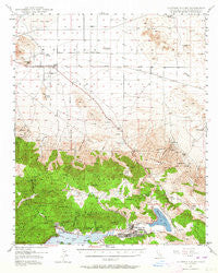 Lucerne Valley California Historical topographic map, 1:62500 scale, 15 X 15 Minute, Year 1947