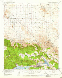 Lucerne Valley California Historical topographic map, 1:62500 scale, 15 X 15 Minute, Year 1947