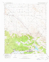 Lucerne Valley California Historical topographic map, 1:62500 scale, 15 X 15 Minute, Year 1947