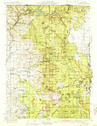 Macdoel California Historical topographic map, 1:125000 scale, 30 X 30 Minute, Year 1941