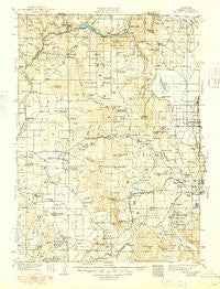 Macdoel California Historical topographic map, 1:125000 scale, 30 X 30 Minute, Year 1941
