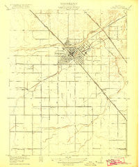 Madera California Historical topographic map, 1:31680 scale, 7.5 X 7.5 Minute, Year 1922