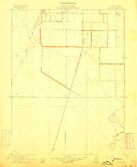Marcuse California Historical topographic map, 1:31680 scale, 7.5 X 7.5 Minute, Year 1910