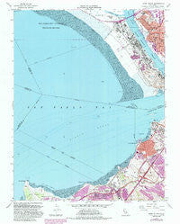 Mare Island California Historical topographic map, 1:24000 scale, 7.5 X 7.5 Minute, Year 1959
