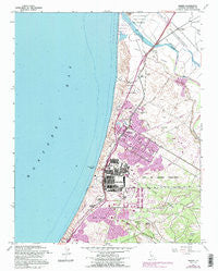Marina California Historical topographic map, 1:24000 scale, 7.5 X 7.5 Minute, Year 1947