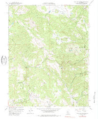 Mark West Springs California Historical topographic map, 1:24000 scale, 7.5 X 7.5 Minute, Year 1958