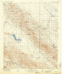 McKittrick California Historical topographic map, 1:125000 scale, 30 X 30 Minute, Year 1912