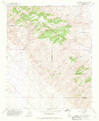 Mc Kittrick Summit California Historical topographic map, 1:24000 scale, 7.5 X 7.5 Minute, Year 1959