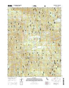 Meadow Valley California Current topographic map, 1:24000 scale, 7.5 X 7.5 Minute, Year 2015
