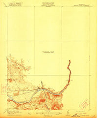 Merced Falls California Historical topographic map, 1:31680 scale, 7.5 X 7.5 Minute, Year 1919