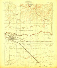 Merced California Historical topographic map, 1:31680 scale, 7.5 X 7.5 Minute, Year 1917