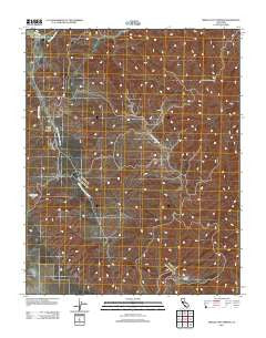 Mercey Hot Springs California Historical topographic map, 1:24000 scale, 7.5 X 7.5 Minute, Year 2012