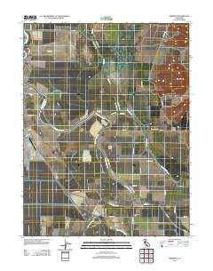 Meridian California Historical topographic map, 1:24000 scale, 7.5 X 7.5 Minute, Year 2012