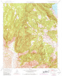 Mesa Grande California Historical topographic map, 1:24000 scale, 7.5 X 7.5 Minute, Year 1948