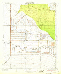 Millux California Historical topographic map, 1:31680 scale, 7.5 X 7.5 Minute, Year 1933
