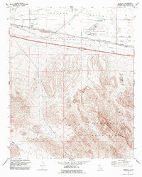 Minneola California Historical topographic map, 1:24000 scale, 7.5 X 7.5 Minute, Year 1971