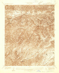 Mint Canyon California Historical topographic map, 1:24000 scale, 7.5 X 7.5 Minute, Year 1932