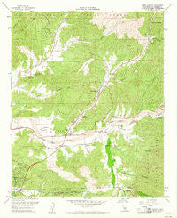 Mint Canyon California Historical topographic map, 1:24000 scale, 7.5 X 7.5 Minute, Year 1960