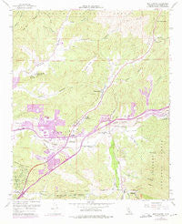 Mint Canyon California Historical topographic map, 1:24000 scale, 7.5 X 7.5 Minute, Year 1960