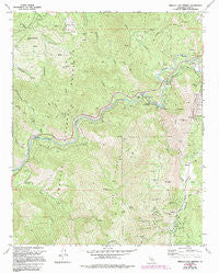Miracle Hot Springs California Historical topographic map, 1:24000 scale, 7.5 X 7.5 Minute, Year 1972