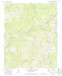 Miracle Hot Springs California Historical topographic map, 1:24000 scale, 7.5 X 7.5 Minute, Year 1972