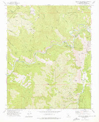 Miracle Hot Springs California Historical topographic map, 1:24000 scale, 7.5 X 7.5 Minute, Year 1972