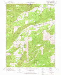 Mitchell Gulch California Historical topographic map, 1:24000 scale, 7.5 X 7.5 Minute, Year 1965