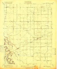 Mitchell School California Historical topographic map, 1:31680 scale, 7.5 X 7.5 Minute, Year 1916