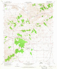 Monolith California Historical topographic map, 1:24000 scale, 7.5 X 7.5 Minute, Year 1966