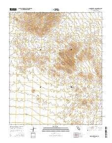 Monumental Pass California Current topographic map, 1:24000 scale, 7.5 X 7.5 Minute, Year 2015