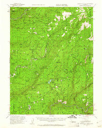 Mooreville Ridge California Historical topographic map, 1:62500 scale, 15 X 15 Minute, Year 1948