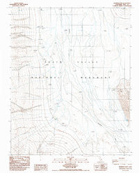 Mormon Point California Historical topographic map, 1:24000 scale, 7.5 X 7.5 Minute, Year 1986