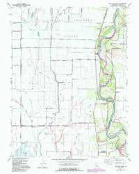 Moulton Weir California Historical topographic map, 1:24000 scale, 7.5 X 7.5 Minute, Year 1991