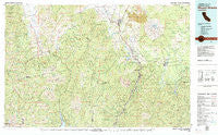 Mount Shasta California Historical topographic map, 1:100000 scale, 30 X 60 Minute, Year 1979