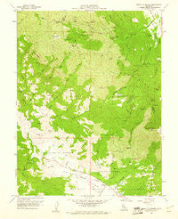 Mount St. Helena California Historical topographic map, 1:24000 scale, 7.5 X 7.5 Minute, Year 1959