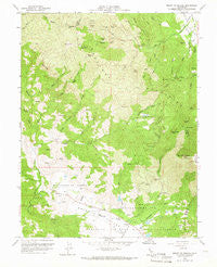 Mount St. Helena California Historical topographic map, 1:24000 scale, 7.5 X 7.5 Minute, Year 1959