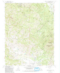 Mount St. Helena California Historical topographic map, 1:24000 scale, 7.5 X 7.5 Minute, Year 1993