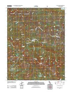 Mount Givens California Historical topographic map, 1:24000 scale, 7.5 X 7.5 Minute, Year 2012