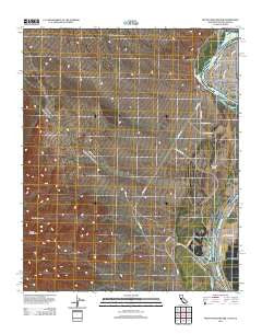 Mount Manchester California Historical topographic map, 1:24000 scale, 7.5 X 7.5 Minute, Year 2012