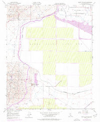 Mouth of Kern California Historical topographic map, 1:24000 scale, 7.5 X 7.5 Minute, Year 1950