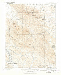 Mt. Diablo California Historical topographic map, 1:62500 scale, 15 X 15 Minute, Year 1896