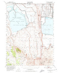 Mt Dome California Historical topographic map, 1:62500 scale, 15 X 15 Minute, Year 1950