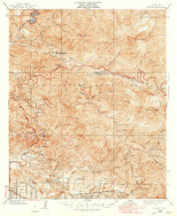 Mt. Lowe California Historical topographic map, 1:24000 scale, 7.5 X 7.5 Minute, Year 1939