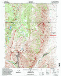 Mt. Morgan California Historical topographic map, 1:24000 scale, 7.5 X 7.5 Minute, Year 1994